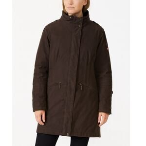 Wellensteyn Darling Parka Coat Jacket in Chocolate Brown